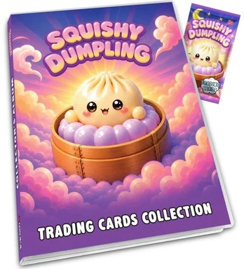 Squishy Dumplings - Album Incl. 1 Foilpack ( 384-0002)