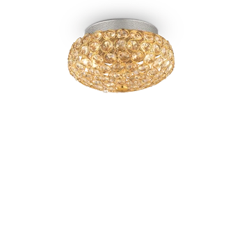 Ideal Lux Lubinis Šviestuvas King Pl3 Oro 75402
