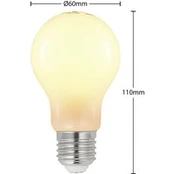 LED lempa E27 6W 2700K dimmable opal rinkinys, 2 vnt