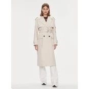 Pinko Trenčas Titano 103087 A1MC Smėlio Regular Fit