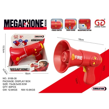 Raudonas megafonas