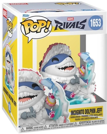 Funko POP figure Premium Marvel Rivals Incognito Dolphin Jeff
