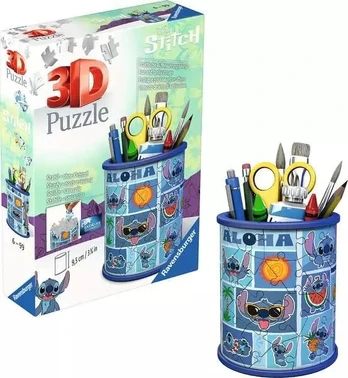 Ravensburger Disney Stitch pencil holders 3D puzzle 54pcs