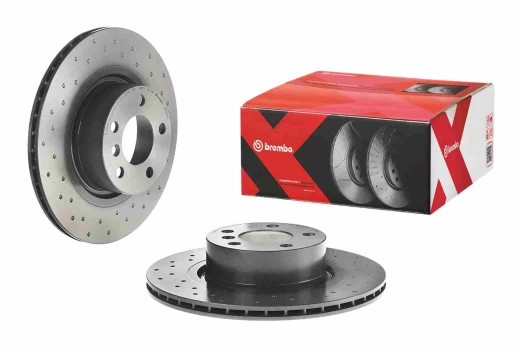 Stabdžių diskas BREMBO 09.B569.1X