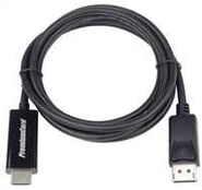 Premiumcord Kitas DisplayPort į HDMI laidas 3m M/M