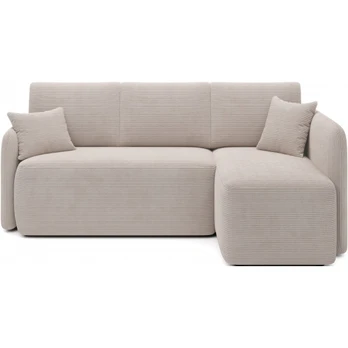 Kampinė sofa Hadson, Smėlio
