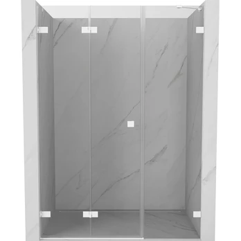 Dušo durys Mexen Lunar-F Left, 120 cm x 200 cm, balta