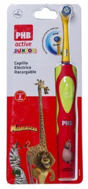 Phb elektrinis dantų šepetėlis Junior Raudona Sesame Street