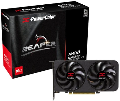 Graphics card. PowerColor RX9060XT 16G-A