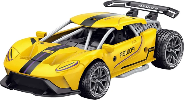 KLX - Die-cast Pull Back Car w/Sound & Try-Me, Yellow (534670)