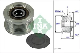 INA 535 0232 10 Freewheel alternator pulley
