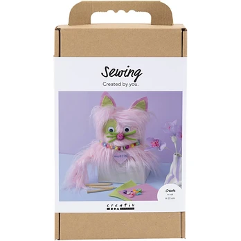 Craft Kit Sewing - Cat - assorted colours (977882)