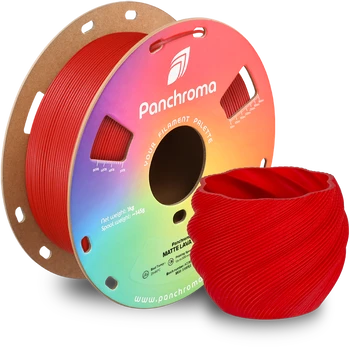 Polymaker Panchroma™ PLA Matte 1.75 mm 1kg - Lava Raudona