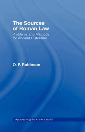 Sources of Roman Law