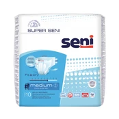 SENI SUPER Premium sauskelnės, M dydis N10 kaina