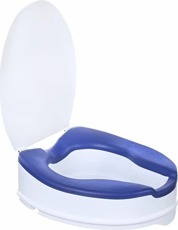 Nasadka toaletowa z klapą, 10cm, SoftRelief NT500AM