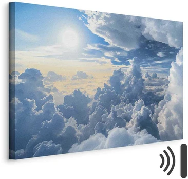 Artgeist Paveikslas - Symphony of Light: Sun and Clouds Collaborating on a Beautiful Sky