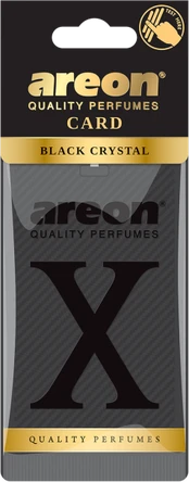 Automobilinis kvapas Areon kortelė Juodas Crystal