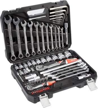 YATO WRENCH SET 77 pcs. L 1/4" / 1/2" 38781