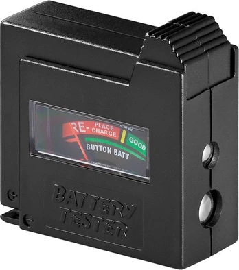 Goobay battery tester, black