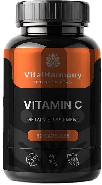 VitalHarmony vitamino C kapsulės N90