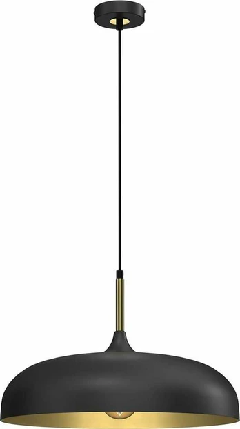 Milagro LINCOLN Juodas/GOLD 1xE27 45 cm