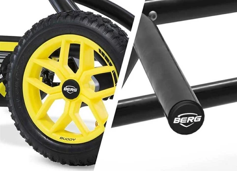 Berg Cover tube/wheel D40 juodas (4x)