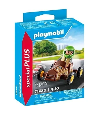 PLAYMOBIL SPECIAL PLUS Vaikas su kartingu, 71480