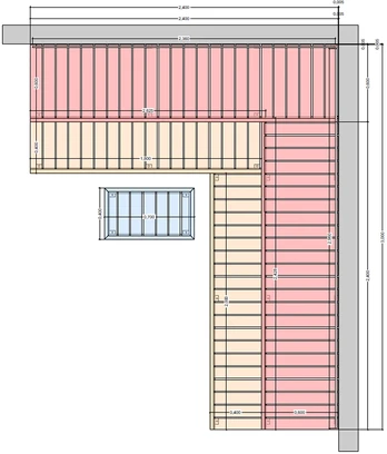 Modulinis pirties gultas OPTIMAL, Drebulės mediena