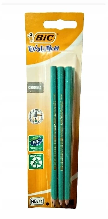 Bic Hb pieštukai, žali, 6 vnt.