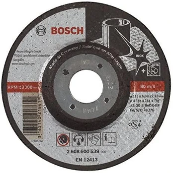 Bosch Šlif.diskas INOX 115x22x6 mm