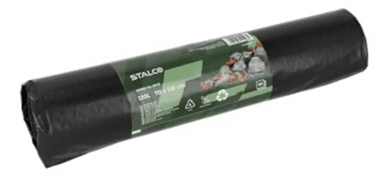 Šiukšlių maišai STALCO 120L, 10 vnt.