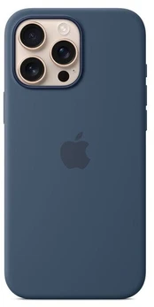 Dėkliukas APPLE iPhone 16 Pro Max Silicone MagSafe - Denim