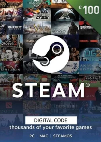 Wallet Gift Card 100 EUR Steam