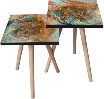 Kalune Design Staliukas (2 dalys) 2SHP280 - Multicolor