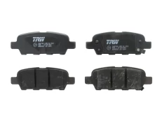TRW GDB3507 Brake pad set kaina