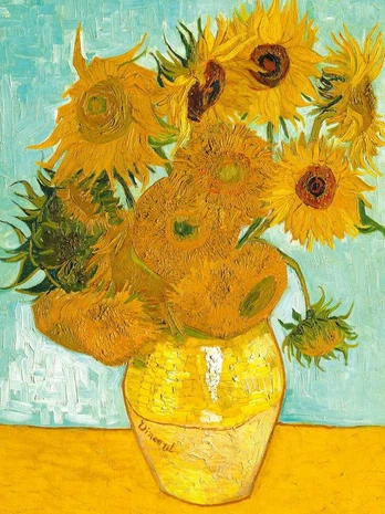 Dėlionė Ravensburger Puzzle 1500 pc Sunflowers