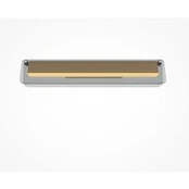 LED sieninis šviestuvas FLAT, pilkos/vario spalvos, plotis 43 cm,