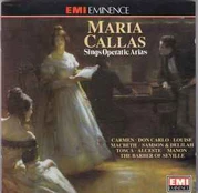 CD Maria Callas - Sings Operatic Arias