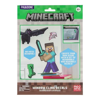 PALADONE Minecraft dekoratyviniai langų lipdukai