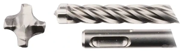 Hammer drill bit SDS-Plus Nemesis 2 5x165mm (B-57906)