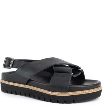 Basutės moterims, Juoda, Sandals