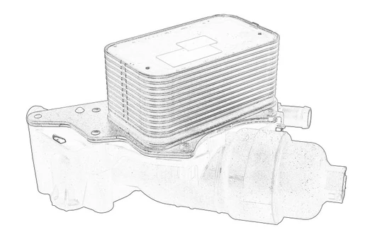 Alyvos radiatorius OE RENAULT 15 20 819 26R