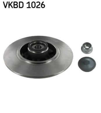 Stabdžių diskas SKF VKBD 1026
