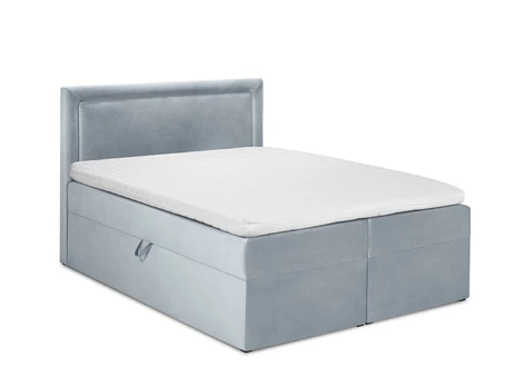 Lova Mazzini Beds Yucca 160x200 cm, šviesiai mėlyna