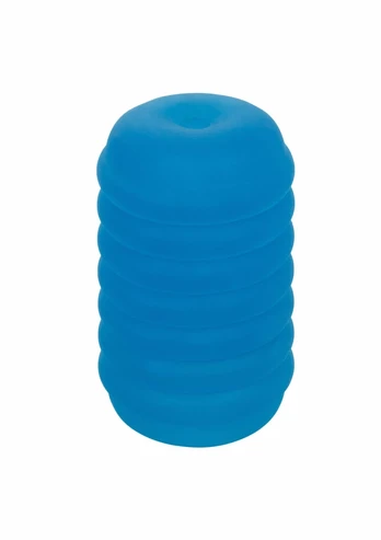 Pop Sock Ribbed Reversible Intimate Sleeve - Flexible & Textured, Clear