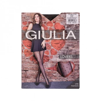 GIULIA LOVERS 20 DEN NERO pėdkelnės
