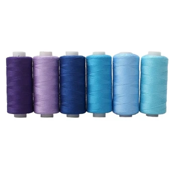Siuvimo siūlas, Blue System 6 Colors