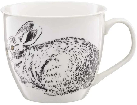 Puodelis porcelanowy Rabbit Wild 550 ml AMBITION