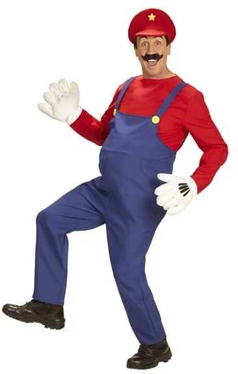Widmann Super Plumber kostume